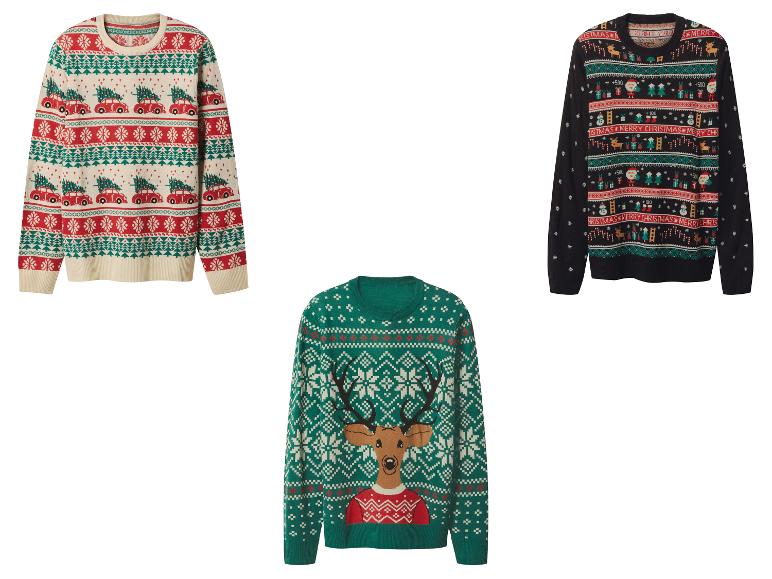 ESMARA MEN Herren Weihnachtspullover