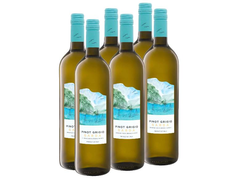 6 x 0,75-l-Flasche Weinpaket Pinot Grigio Garda DOP trocken, Weißwein