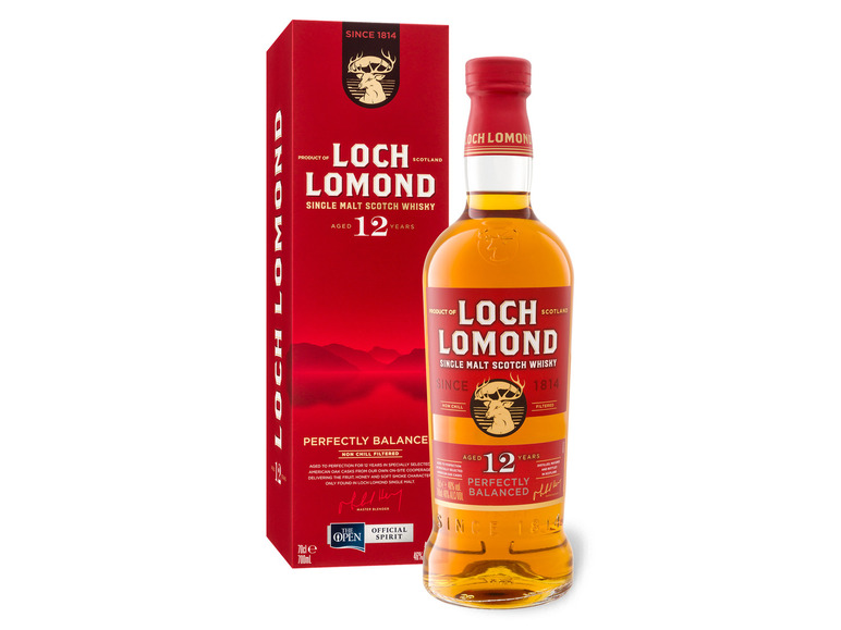 LOCH LOMOND Single Malt Scotch Whisky 12 Jahre 46% Vol