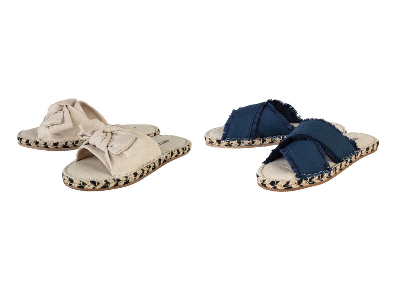 ESMARA® Damen Pantoletten, sommerlicher Look