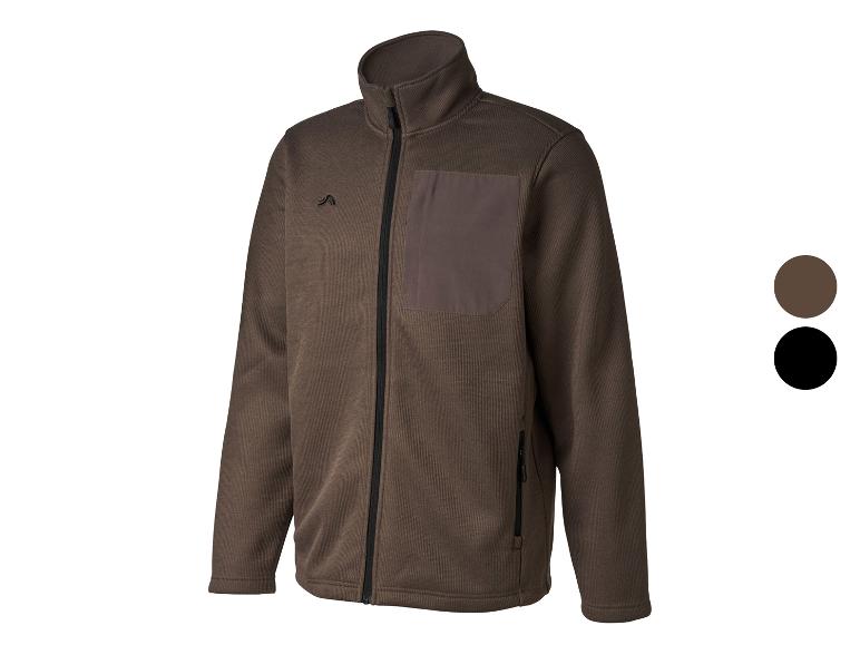 CRIVIT Herren Strickfleecejacke