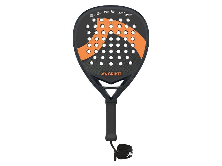 CRIVIT Padelschläger 3K Carbon PRO