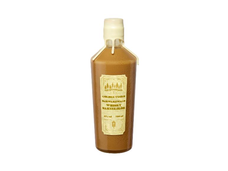 GOLDEN TIMES Schwarzwald Whisky Sahnelikör 17% Vol