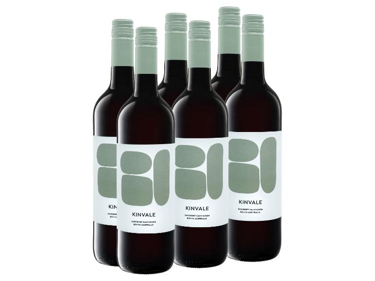 6 x 0,75-l-Flasche Weinpaket Kinvale Cabernet Sauvignon South Australia trocken Rotwein