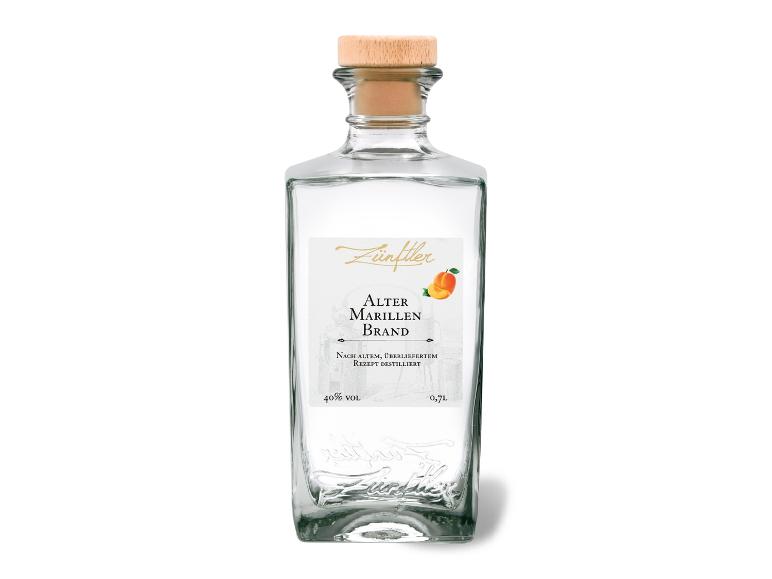 ZÜNFTLER Alter Marillenbrand 40% Vol
