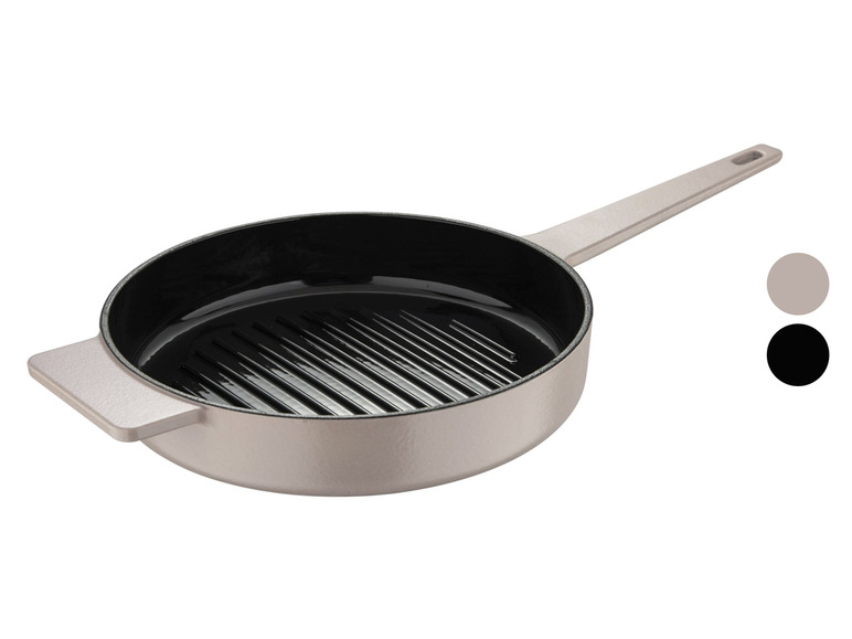 MASTERPRO Gusseisen-Grillpfanne Eternal, Ø 25cm