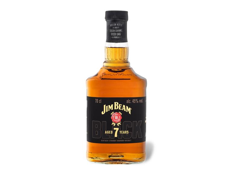 JIM BEAM Black Bourbon Whiskey 7 Jahre 45% Vol