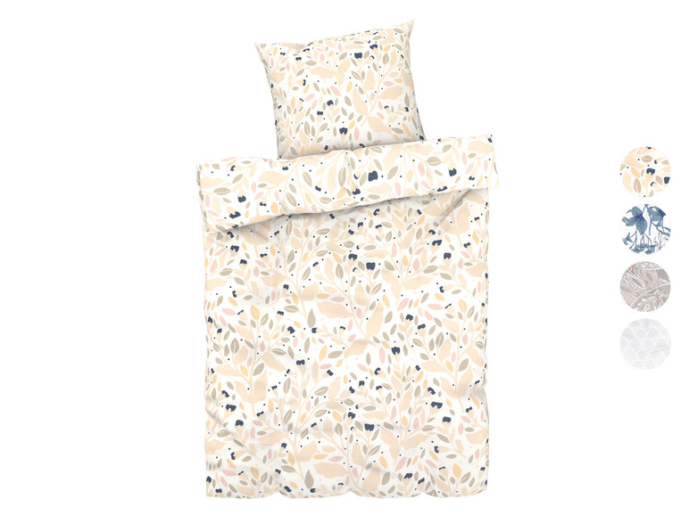 LIVARNO HOME Satin-Bettwäsche, 155 x 220 cm