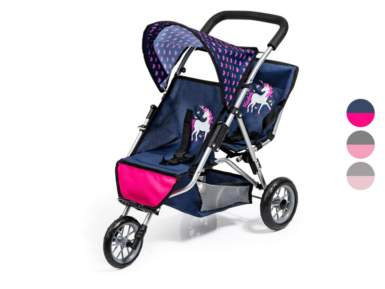 BAYER DESIGN Puppen Zwillings-Jogger »Duo«, mit Sonnendach