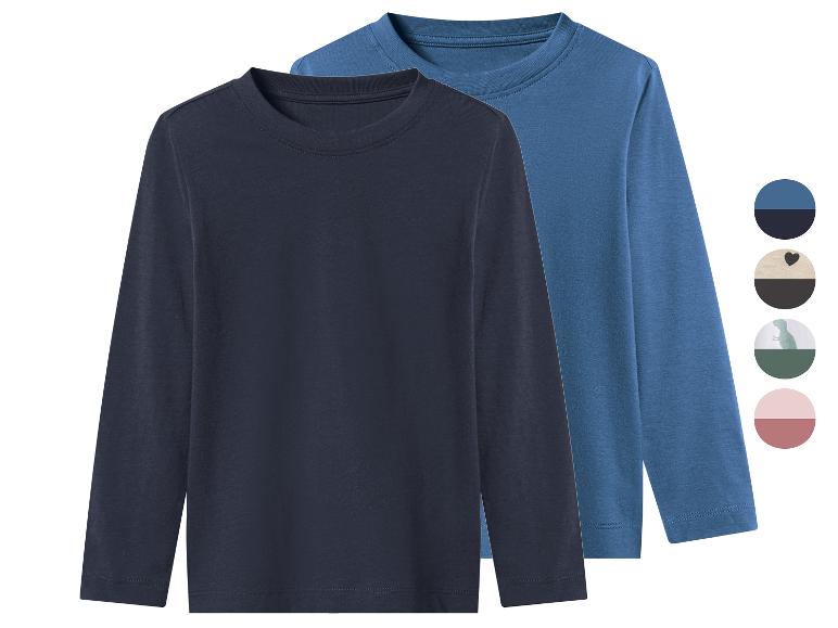 LUPILU® Kleinkinder Langarmshirts, 2 Stück