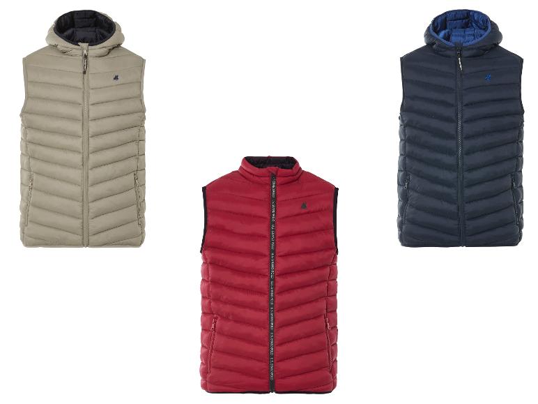 LIVERGY® x U.S. Grand Polo Herren Steppweste, leicht und warm
