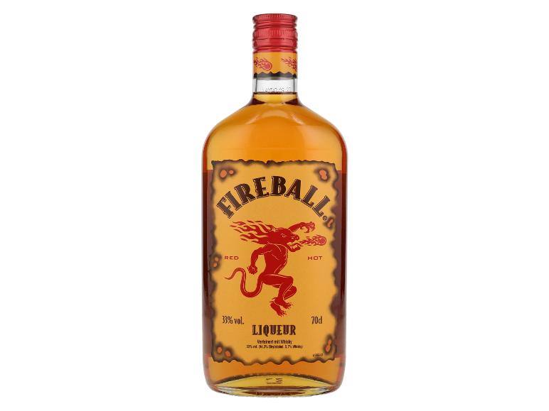 FIREBALL Likör mit Zimt- und Whiskygeschmack 33% Vol