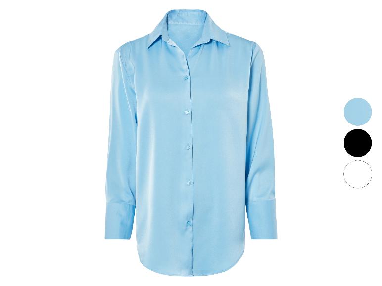 ESMARA® Damen Bluse, in matter Satin-Qualität