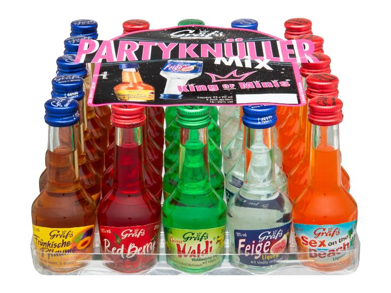 Gräf´s King of Minis Partyknüller 5x5 Mini Mix