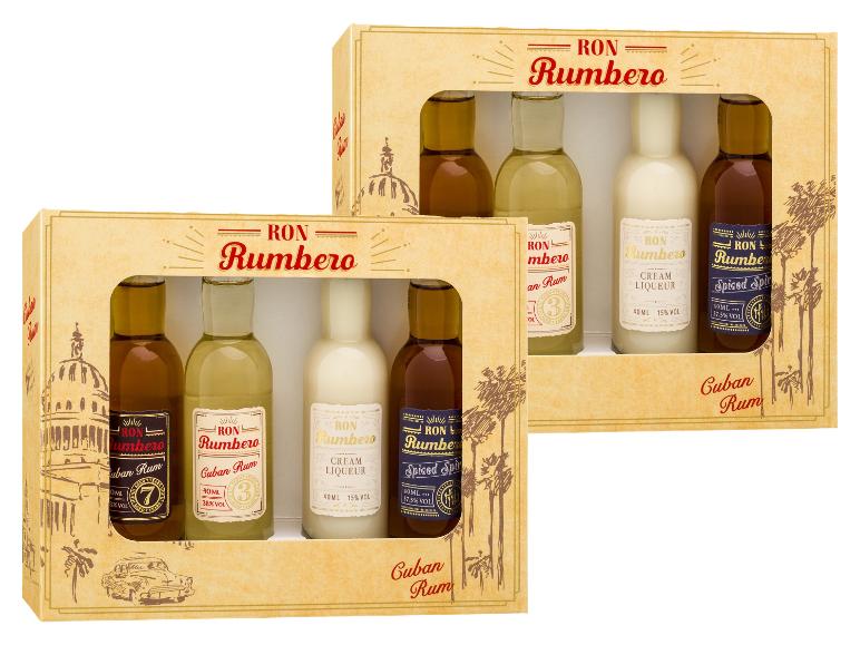 2 x Ron Rumbero Tasting-Set 4 x 0,04l
