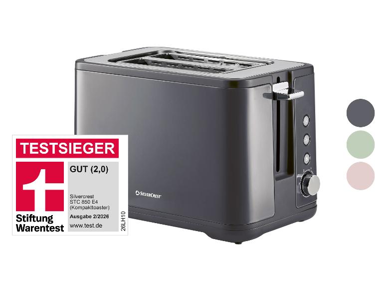 SILVERCREST® Doppelschlitz-Toaster »STC 850 E4«