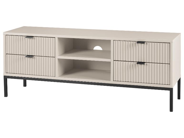 LIVARNO HOME Lowboard, mit Lamellen-Optik
