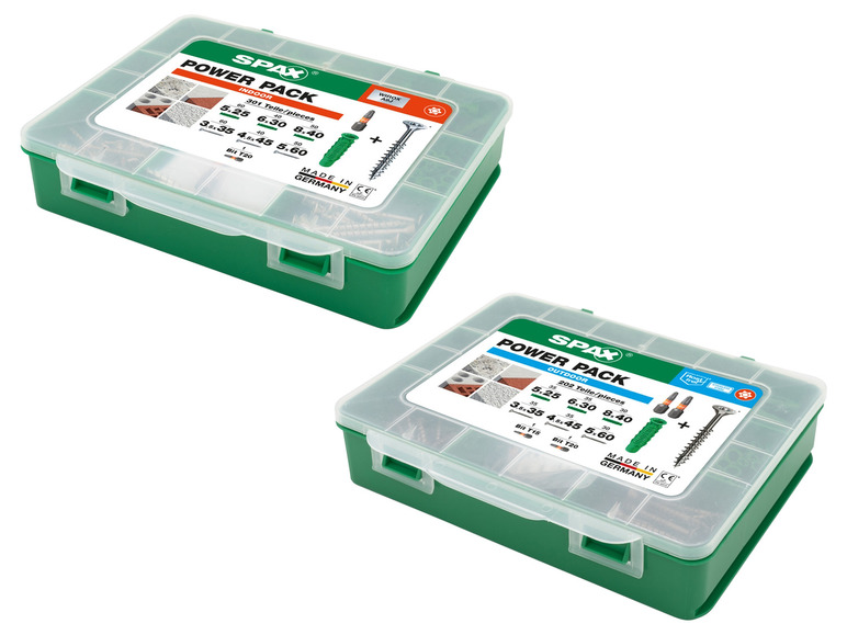SPAX Schrauben- und Dübel-Set »POWER PACK«