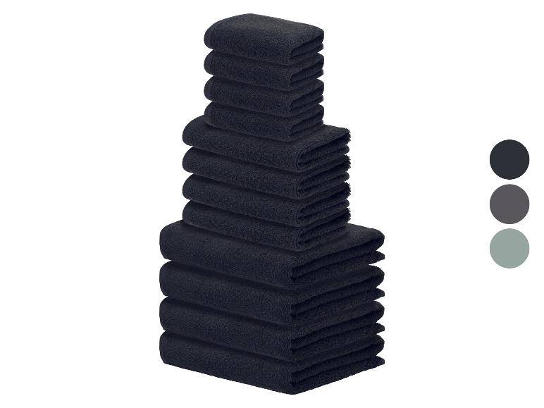 LIVARNO® Frottier-Set, 12-teilig