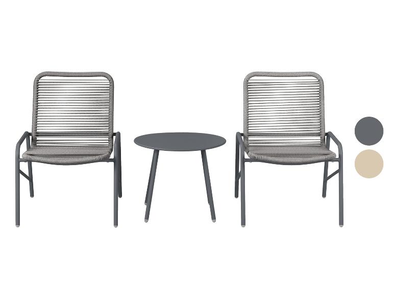 LIVARNO® Gartenmöbel-Set, 3-teilig
