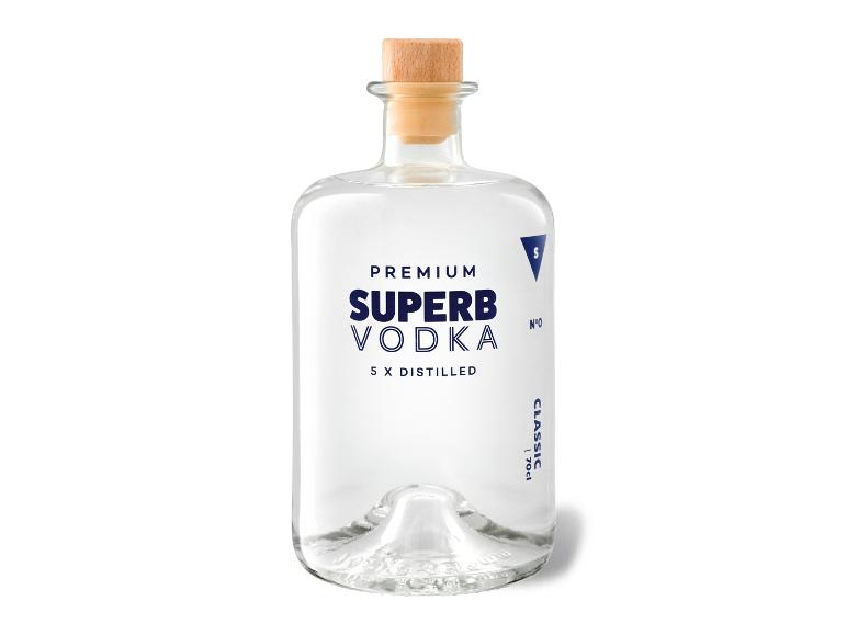 Premium Superb Vodka 5-fach destilliert 42% Vol