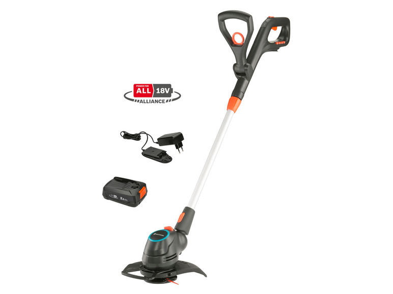 GARDENA Akku-Trimmer »ComfortCut 23/18V P4A«, Ready-To-Use Set, 18 V