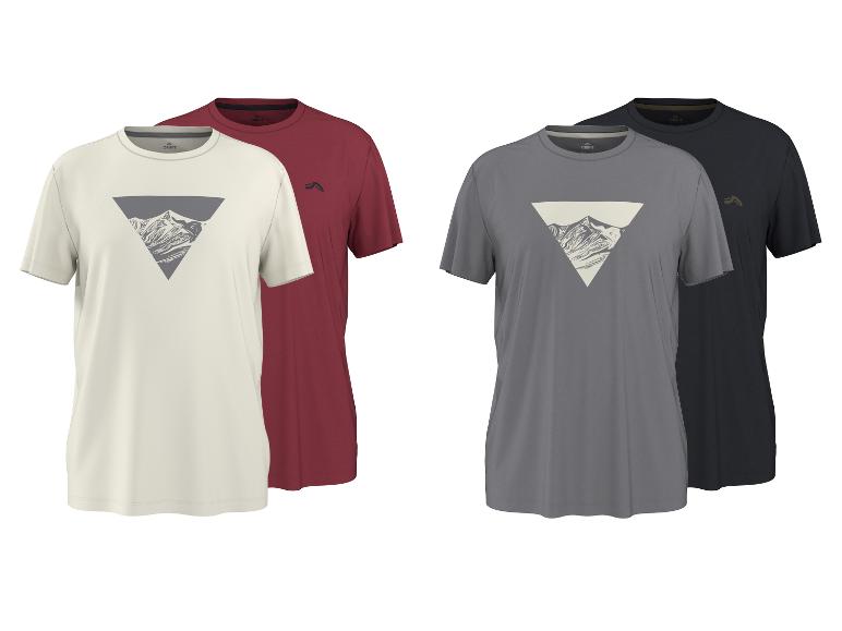 CRIVIT Herren Funktionsshirts, 2 Stück