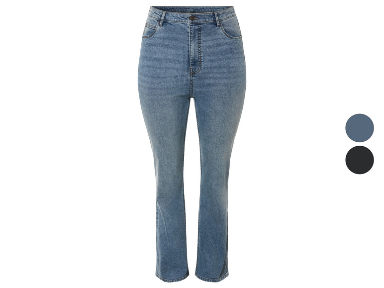 ESMARA® Damen Jeans, Skinny Fit, hohe Leibhöhe