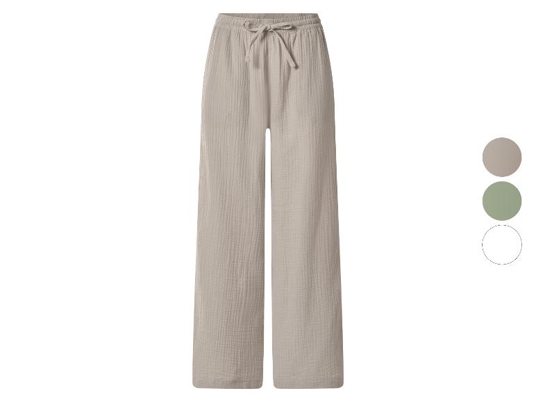 ESMARA® Damen Musselin-Hose