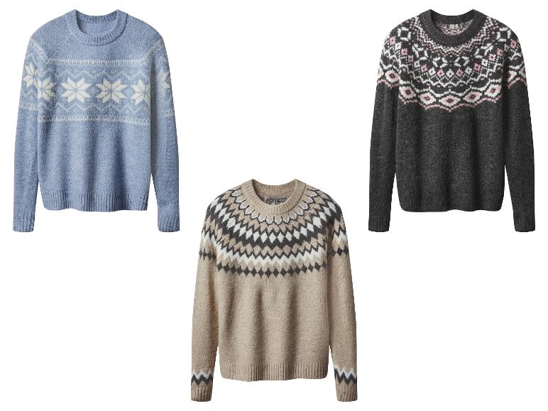 ESMARA® Damen Grobstrick-Pullover