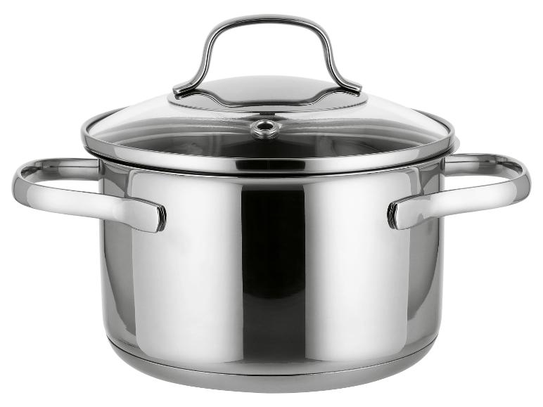 SILVERCREST® Premium-Edelstahltopf, Ø 16 cm