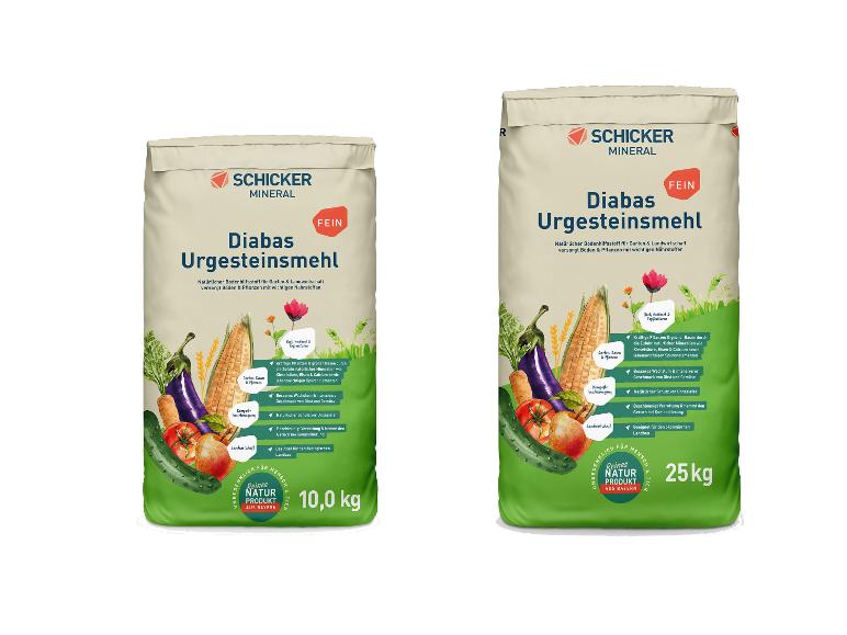 SCHICKER MINERAL Urgesteinsmehl »Diabas«