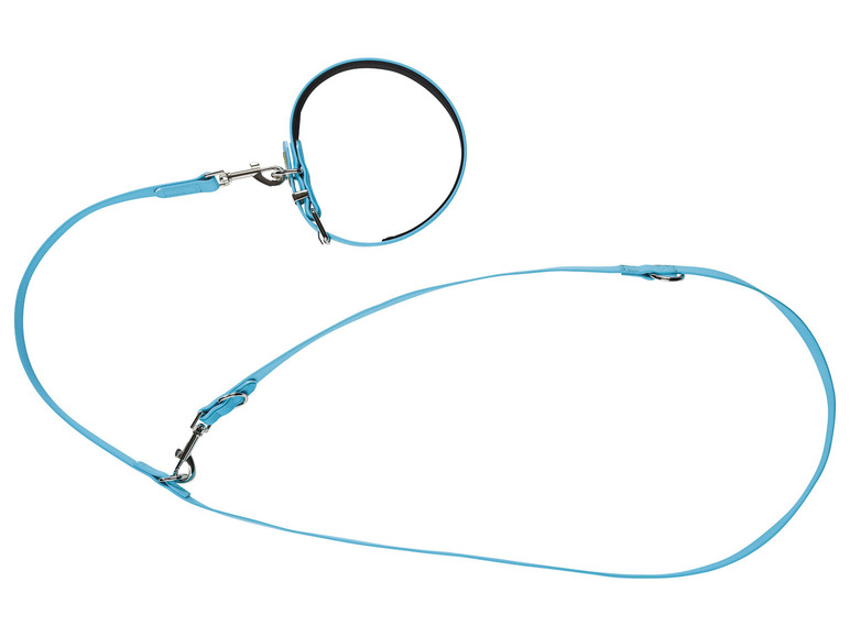 ZOOFARI® Hundehalsband und Leine, 3-fach verstellbar