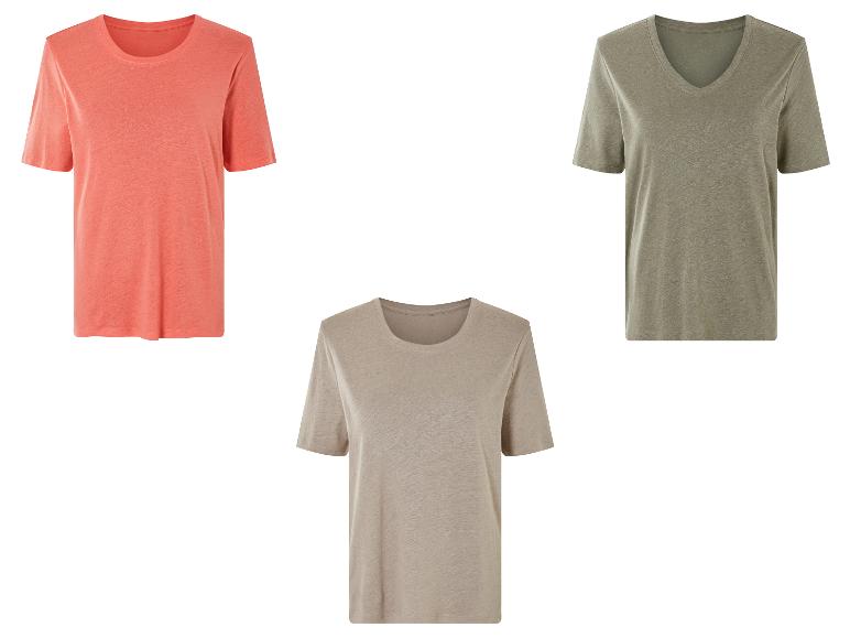 ESMARA® Damen Shirt mit Leinen