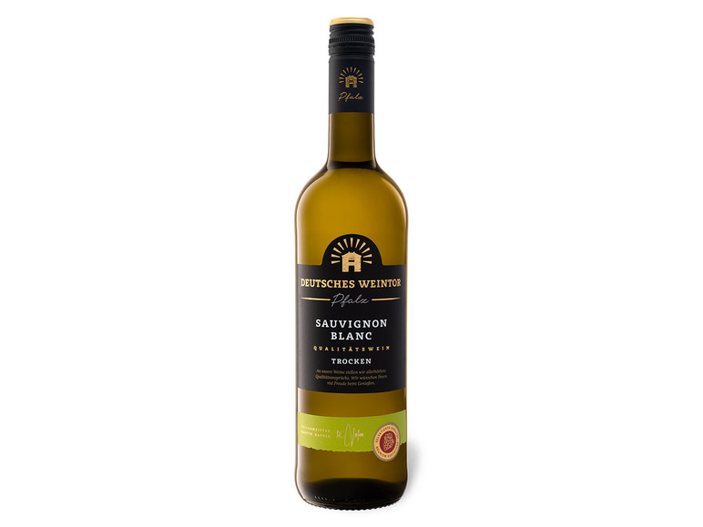 DEUTSCHES WEINTOR EXCLUSIV Sauvignon Blanc QbA trocken, Weißwein 2024