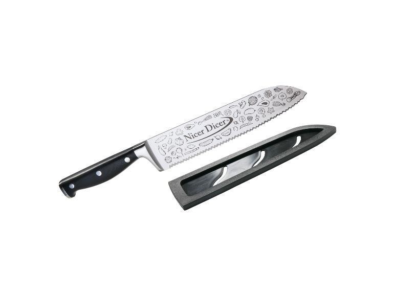 GENIUS NICER DICER Knife Pro »Santoku-Messer«, 2-teilig