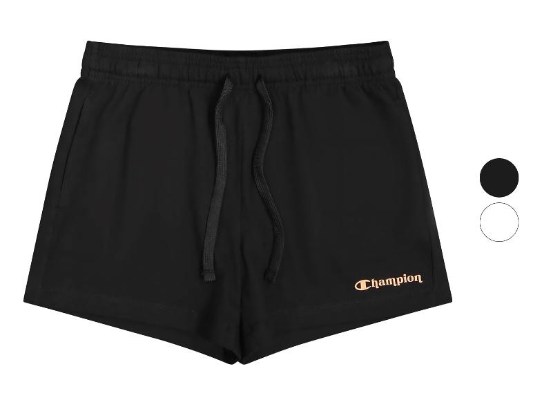 CHAMPION Damen Sweatshorts mit Gummibund auf mittlerer Leibhöhe