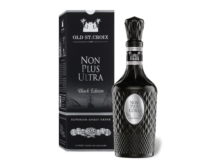 OLD ST. CROIX Non Plus Ultra Black Edition (Rum-Basis) mit Geschenkbox 42% Vol