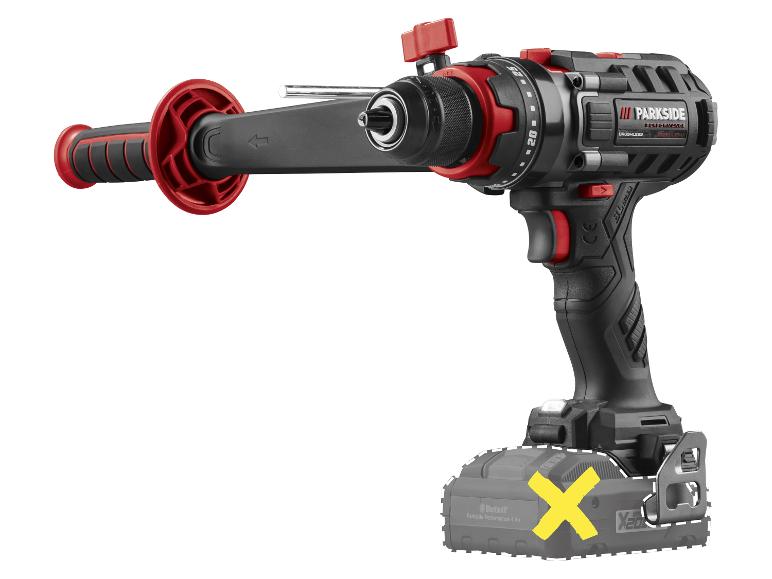 PARKSIDE PERFORMANCE® 20V Akku-Schlagbohrschrauber »PPSBSA 20-Li C3 «, ohne Akku - ohne Ladegerät
