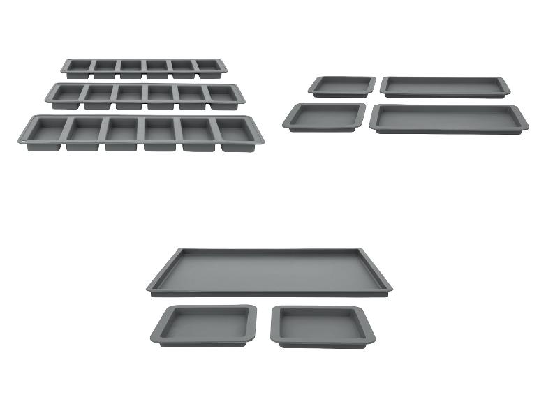 SILVERCREST® Silikon-Riegelformen-Set / Silikon-Backmatten-Set