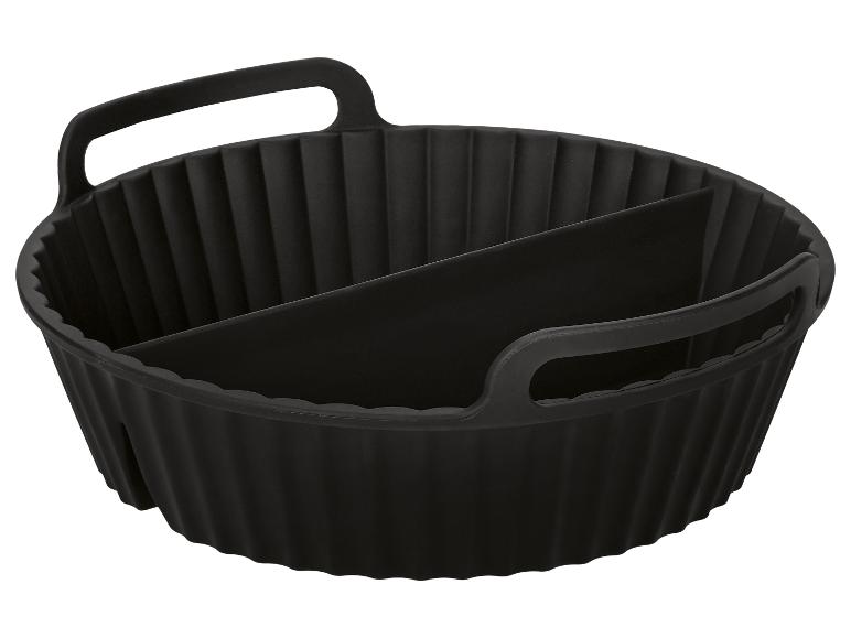 SILVERCREST® Spritzschutz-Set / Heißluftfritteusen-Silikonform