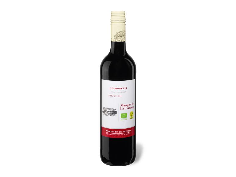 MARQUÉS DE LA CARRASCA BIO Tempranillo La Mancha DO trocken vegan, Rotwein 2023