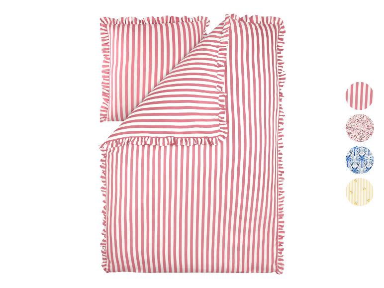 LIVARNO® Mikrofaser-Satin-Bettwäsche, 135 x 200 cm