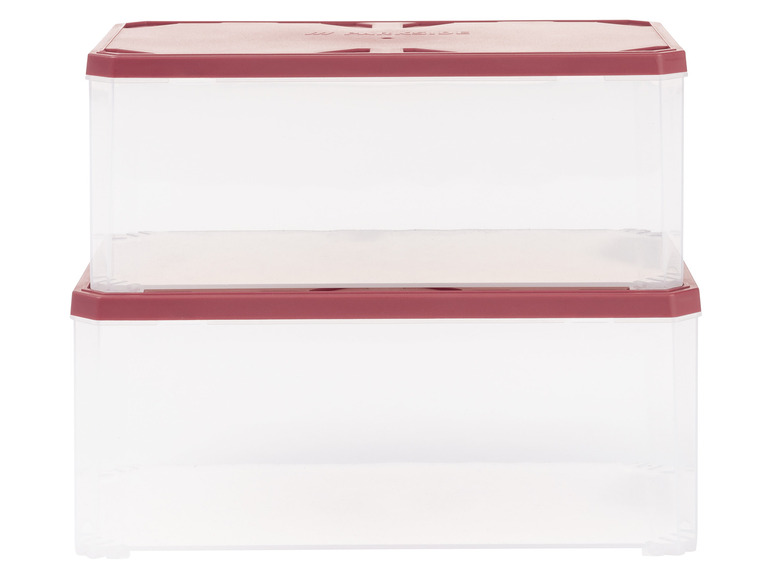 PARKSIDE® Kleinteilebox L, 2er-Set, mit separatem Deckel