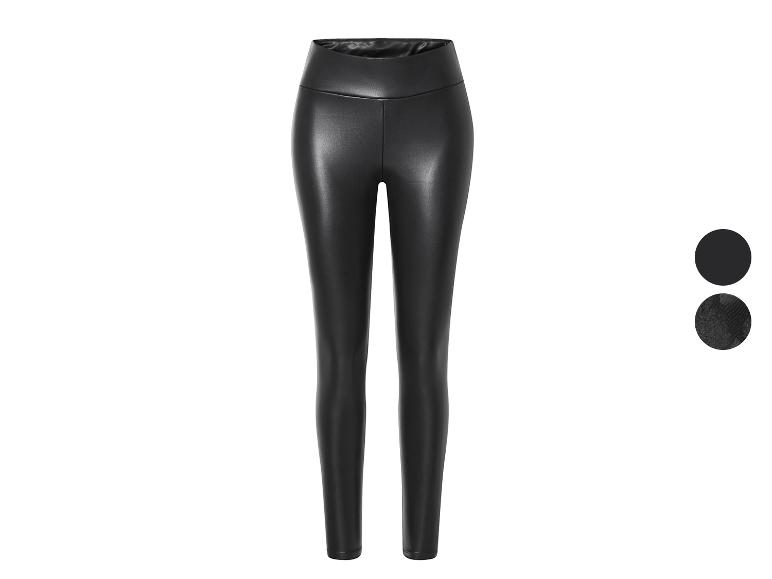 ESMARA® Damen Leggings in modischer Leder- oder Schlangenlederoptik