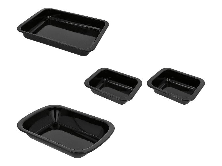 SILVERCREST® Brat- und Auflaufform groß/ Brat- und Backform Emaille