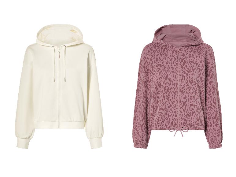 ESMARA® Damen Sweatjacke, mit Baumwolle
