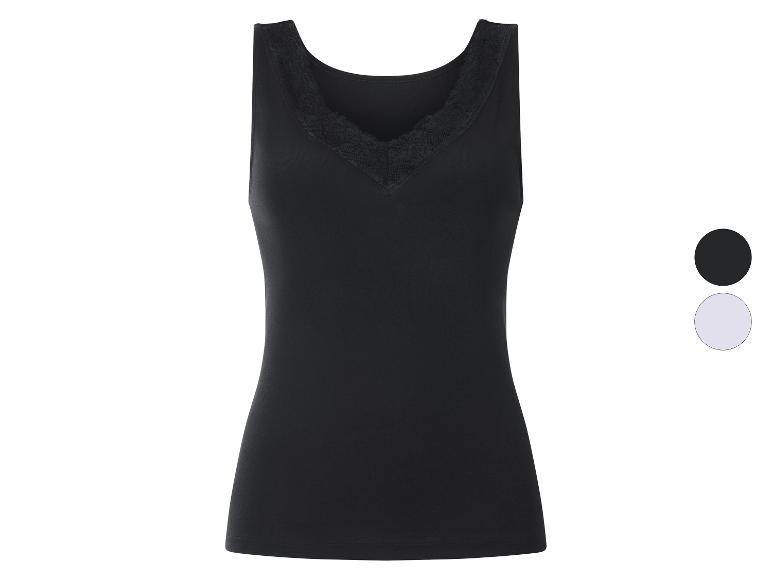 ESMARA® Damen Feinripp-Achselhemd