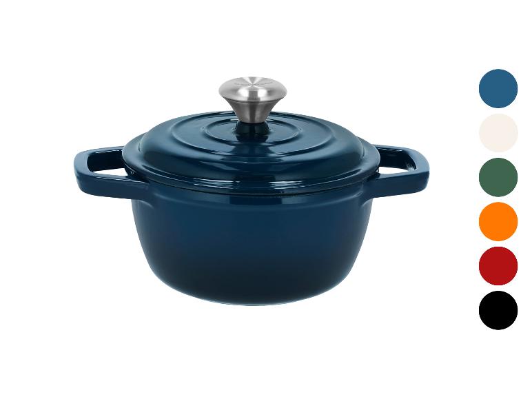 SILVERCREST® Premium Gusseisentopf, Ø 16 cm