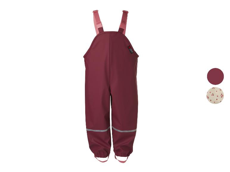 LUPILU® Baby Kleinkinder Matsch- und Buddel-Latzhose, gefüttert